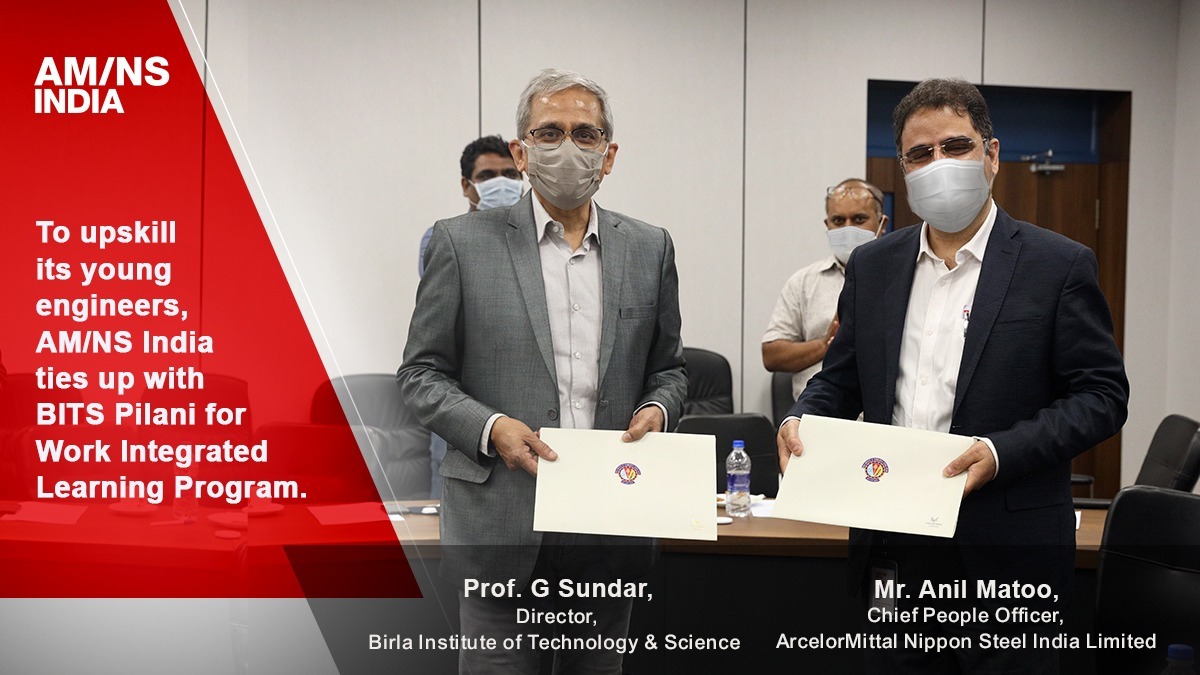 AM/NS India signs MoU with BITS Pilani to upskill its engineers